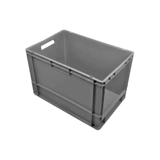 Bac norme Europe 600x400x400mm - 76 L, Ouverture frontale