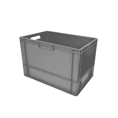 Bac norme Europe 600x400x400mm - 76 L, Ouverture frontale