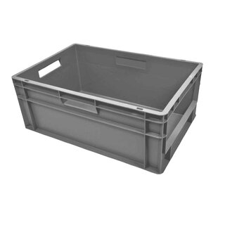 Bac norme Europe 600x400x240mm - 47 L, Ouverture frontale