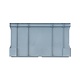 Bac norme Europe fermé 600x400x340mm -66 L