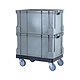 Bac norme Europe fermé 600x400x340mm -66 L