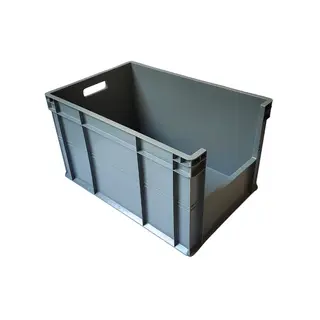 Bac norme Europe 600x400x340mm - 67 L, Ouverture frontale