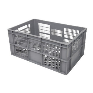 Eurobox, perforiert, 52 Liter, PP-Kunststoff, 600x400x270mm