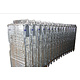 Rollcontainer 4-seitig, Metallboden, 1 Regalboden, 860x737x1676mm