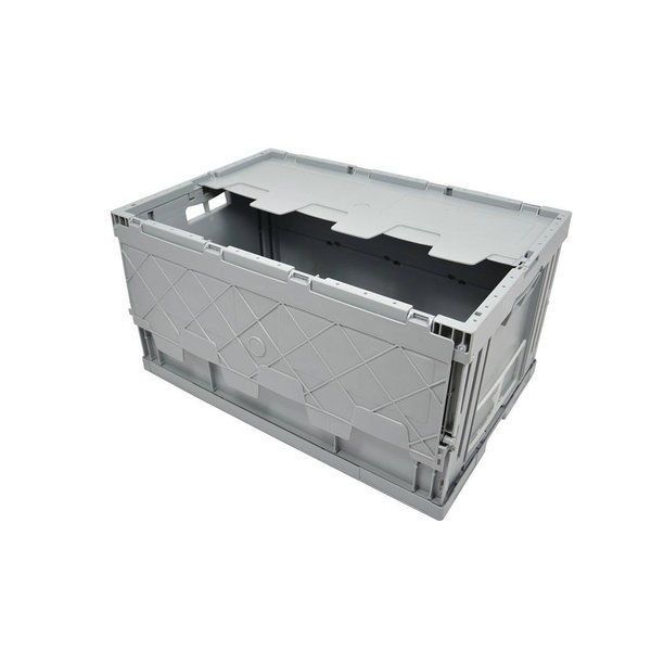 Kunststoffbehälter mit Deckel, Faltbar, 600x400x320mm