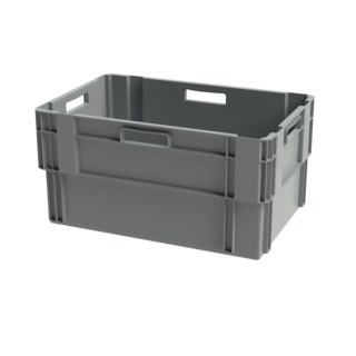 Drehstapelbehälter, geschlossen, 60 Liter - 600x400x300mm