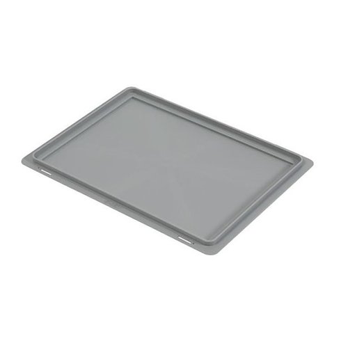 Kunststoffdeckel für Eurobox, ohne Scharniere, 400x300x19mm