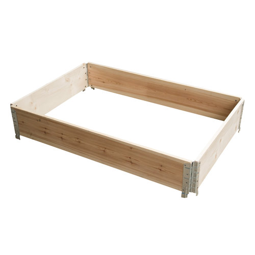 Holzaufsatzrahmen, neu, ISPM 15, 4 Scharniere, jeweils 1 Brett, faltbar, 1200x800x200mm