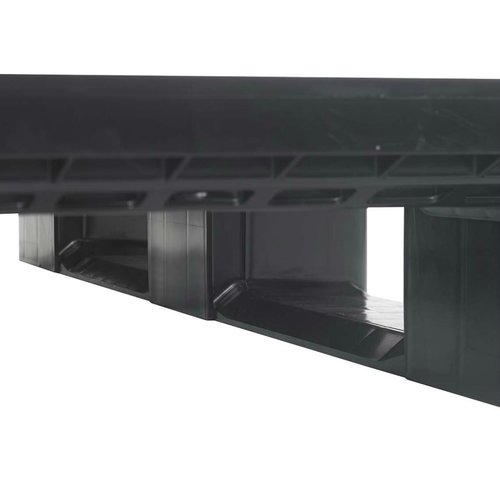 Kunststoffpalette 1200x1000x150mm, offenes Deck ohne Rand