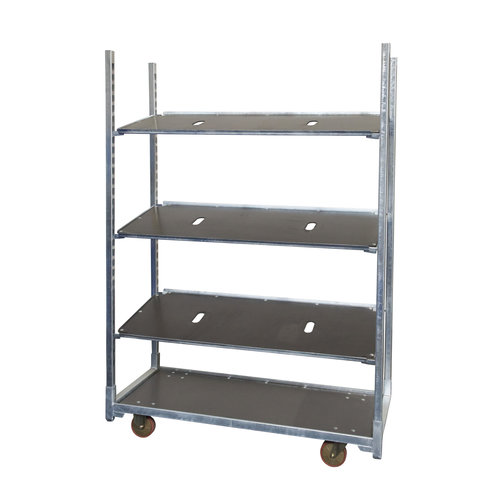 Blumenwagen gebraucht, 3 Regalböden, 1350x565x1900mm