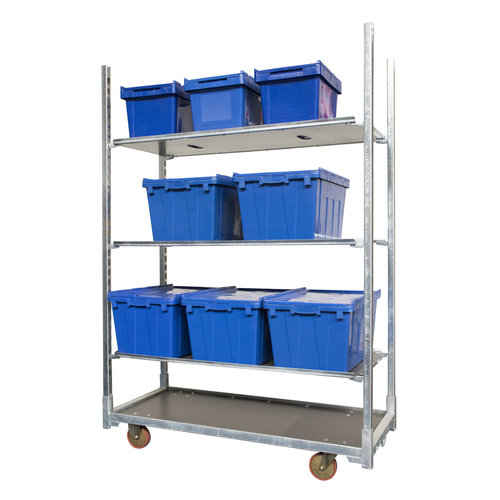 Blumenwagen gebraucht, 3 Regalböden, 1350x565x1900mm