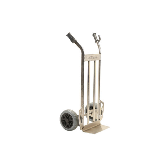 Sackkarre Matador NST-200-CT, PU-Bereifung, Aluminium, feste Schaufel 400x157mm