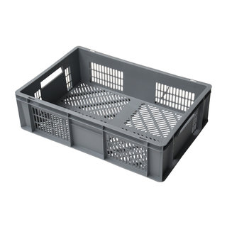 Eurobox, perforiert, 30 Liter, Virgin PP-Kunststoff, 600x400x170mm