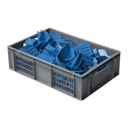Eurobox, perforiert, 30 Liter, stapelbar, Virgin PP-Kunststoff, 600x400x170mm