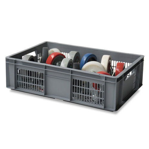 Eurobox, perforiert, 30 Liter, stapelbar, Virgin PP-Kunststoff, 600x400x170mm