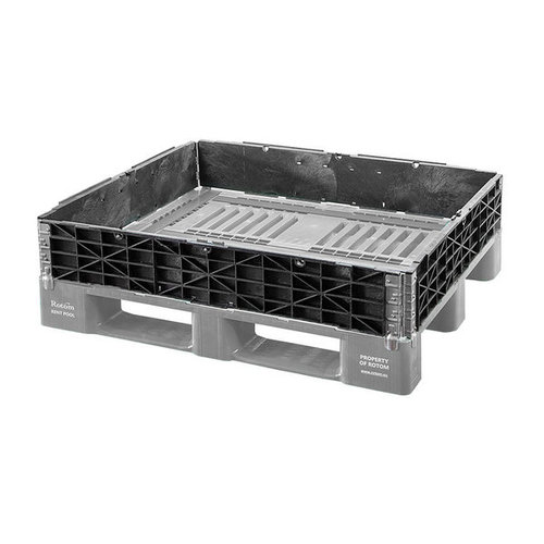 Kunststoffaufsatzrahmen, 4 Scharniere, faltbar, 1200x1000x200mm