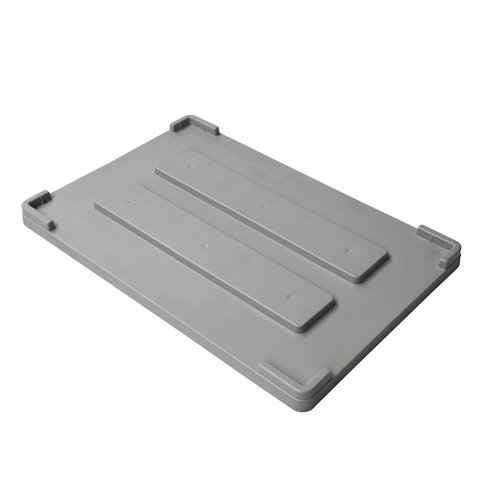 Kunststoffdeckel für Palettenbox, 1210x810x40mm, gebraucht