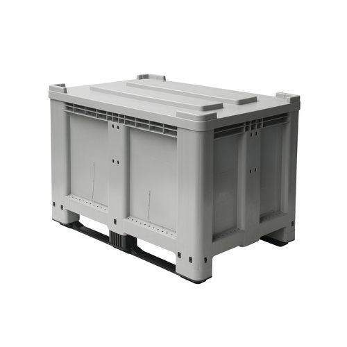 Kunststoffdeckel für Palettenbox, 1210x810x40mm, gebraucht