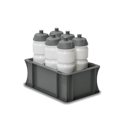 Eurobox, geschlossen, 5 Liter, stapelbar, PP-Kunststoff, 300x200x120mm