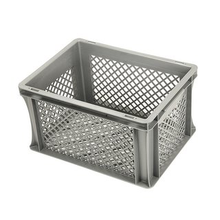 Eurobox, perforiert, 20 Liter, Virgin PP-Kunststoff, 400x300x220mm