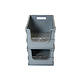 Eurobox, offene Front, 20 Liter, stapelbar, mit Grifföffnung, PP-Kunststoff, 400x300x235mm