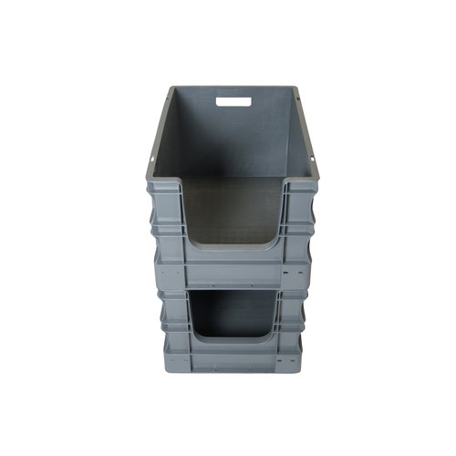 Eurobox, offene Front, 65 Liter, PP-Kunststoff, 600x400x330mm