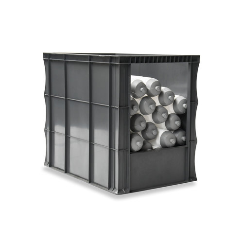 Eurobox, offene Front, 100 Liter, PP-Kunststoff, 600x400x500mm