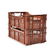 Gemüsekiste aus Kunststoff 500x300x180mm - 20,5 L, perforiert
