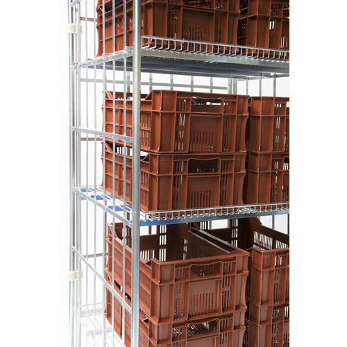 Gemüsekiste aus Kunststoff 500x300x180mm - 20,5 L, perforiert