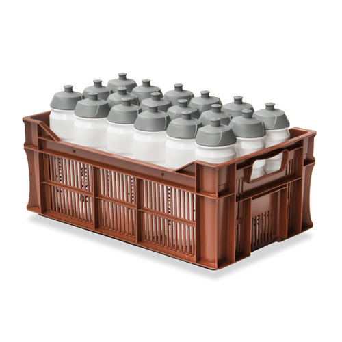 Gemüsekiste aus Kunststoff 500x300x200mm - 23 L, perforiert