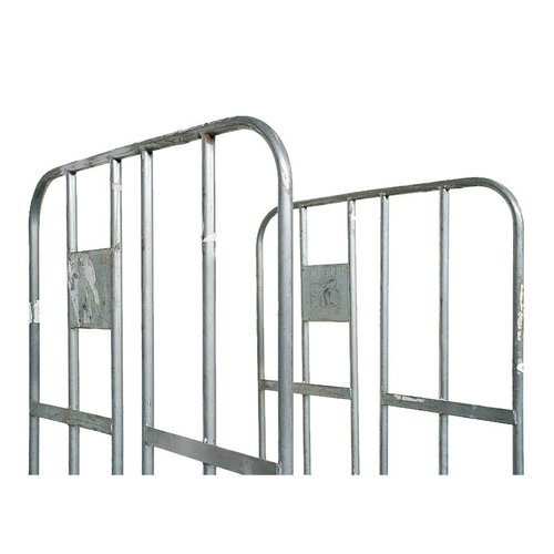 Rollcontainer 2-seitig gebraucht, Holzboden, 2 Spannbänder, 720x800x1800mm