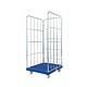 Rollcontainer 3-seitig, Kunststoffboden, 810x720x1620mm