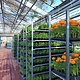 Blumenwagen gebraucht, 3 Regalböden, 1350x565x1900mm