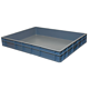 Eurobox, geschlossen, 45 Liter, PP-Kunststoff, 800x600x120mm, grau