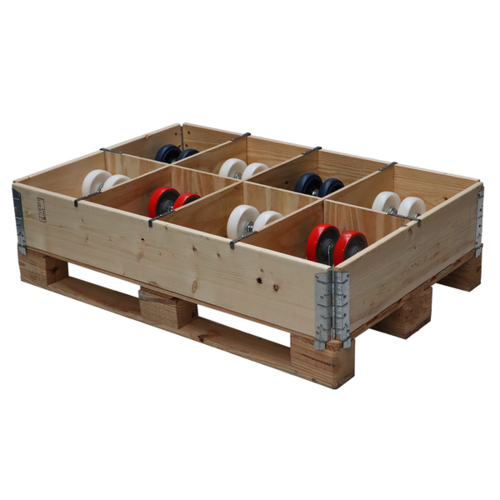 Aufsatzrahmenteiler, für Aufsatzrahmen 1200x800x200mm, 8 Fächer