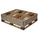 Aufsatzrahmenteiler, 8 Fächer, für Aufsatzrahmen 1200x1000x200mm