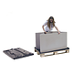 Palettenbox - 1200x800x790mm, PE/PP, faltbar
