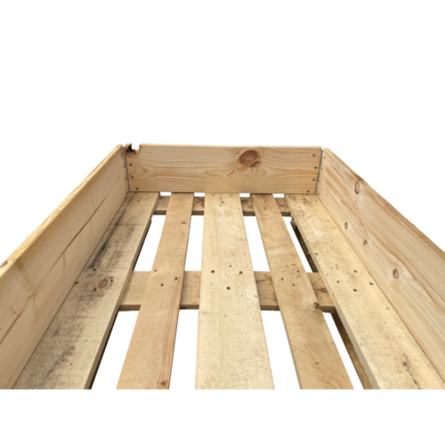 Holzaufsatzrahmen B-Ware, 1200x800x200mm, neu, 4 Scharniere