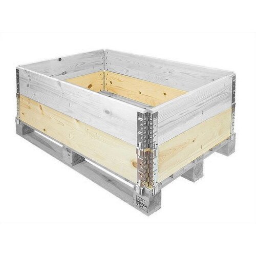 Holzaufsatzrahmen B-Ware, 1200x800x200mm, neu, 4 Scharniere