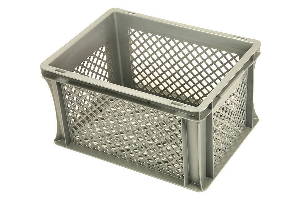 Caja apilable Euronorm de rejilla 400x300x220mm | Rotomshop - Rotomshop.es