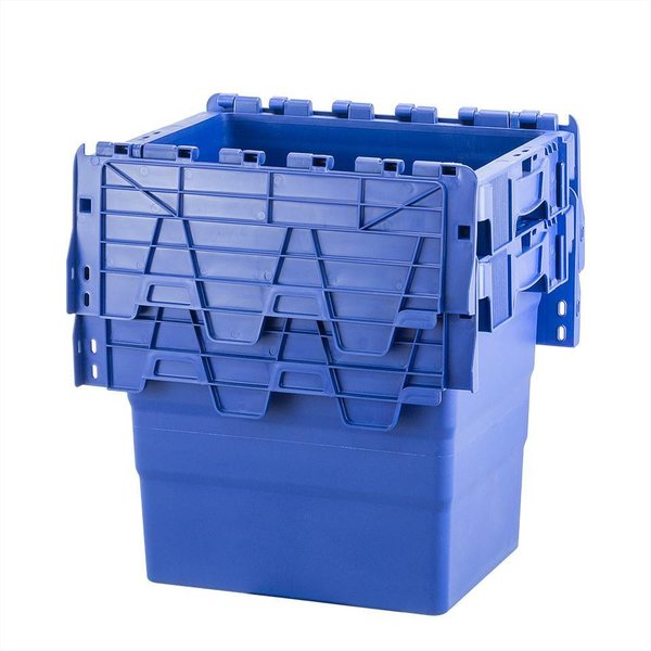 Caja apilable con tapa 400x300x320mm | Rotomshop - Rotomshop