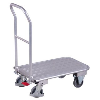 Carro de plataforma 815x450x950 mm - con manillar plegable