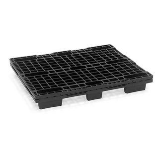 Palet 1200x1000x125 mm - plástico, plataforma abierta, 700 kg