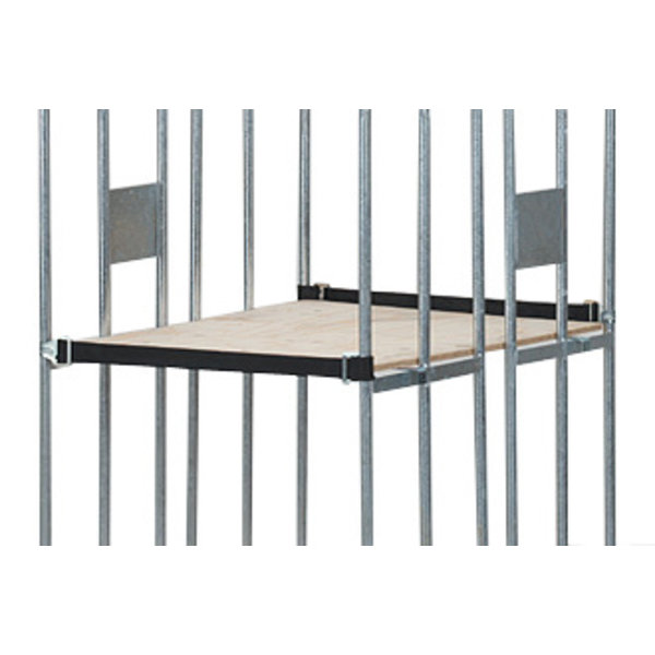 Estante 750x600x10mm de contrachapado de madera para carro antirrobo