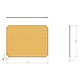 Placa multiplex 1370x1040x9mm - para rack móvil sencillo, usado