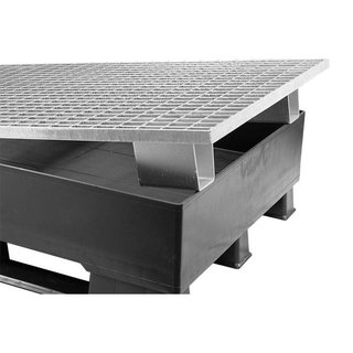Rejilla de goteo 1180x780x162 mm - metal, para art. 25836