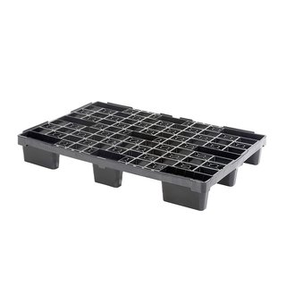 Palet 1140x760x155mm - plástico, plataforma abierta, 1000 kg