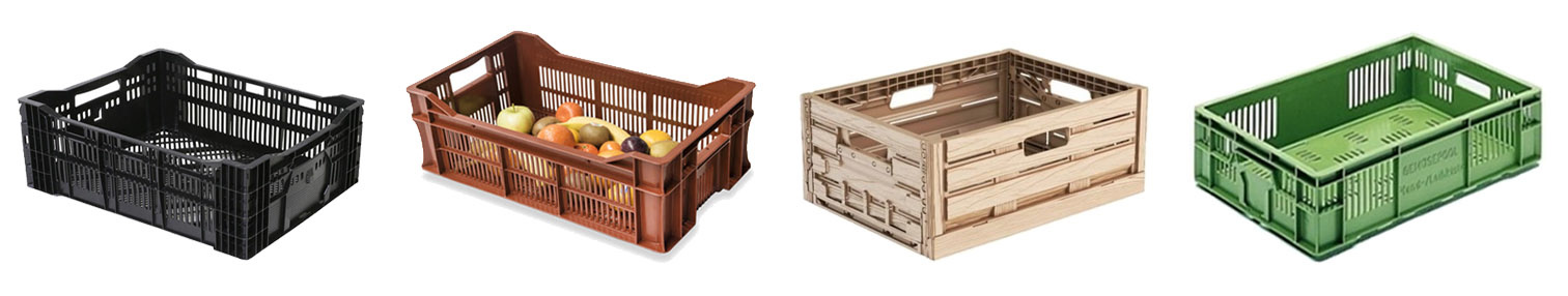 cajas de plástico para frutas y cajas agrícolas | Rotomshop