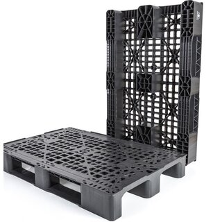 Palet 1200x1000x150mm - RIM, 3 patines, plataforma abierta, 1500kg