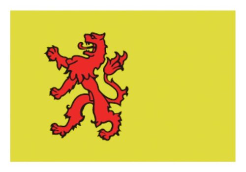 Talamex Talamex vlaggen Nederland: Provincievlag Zuid-Holland 20X30